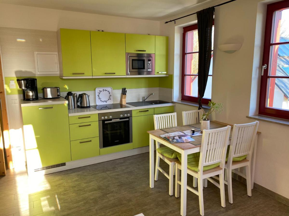Zur Bergwiese 5 Sterne Appartementhaus Furstenau  エクステリア 写真