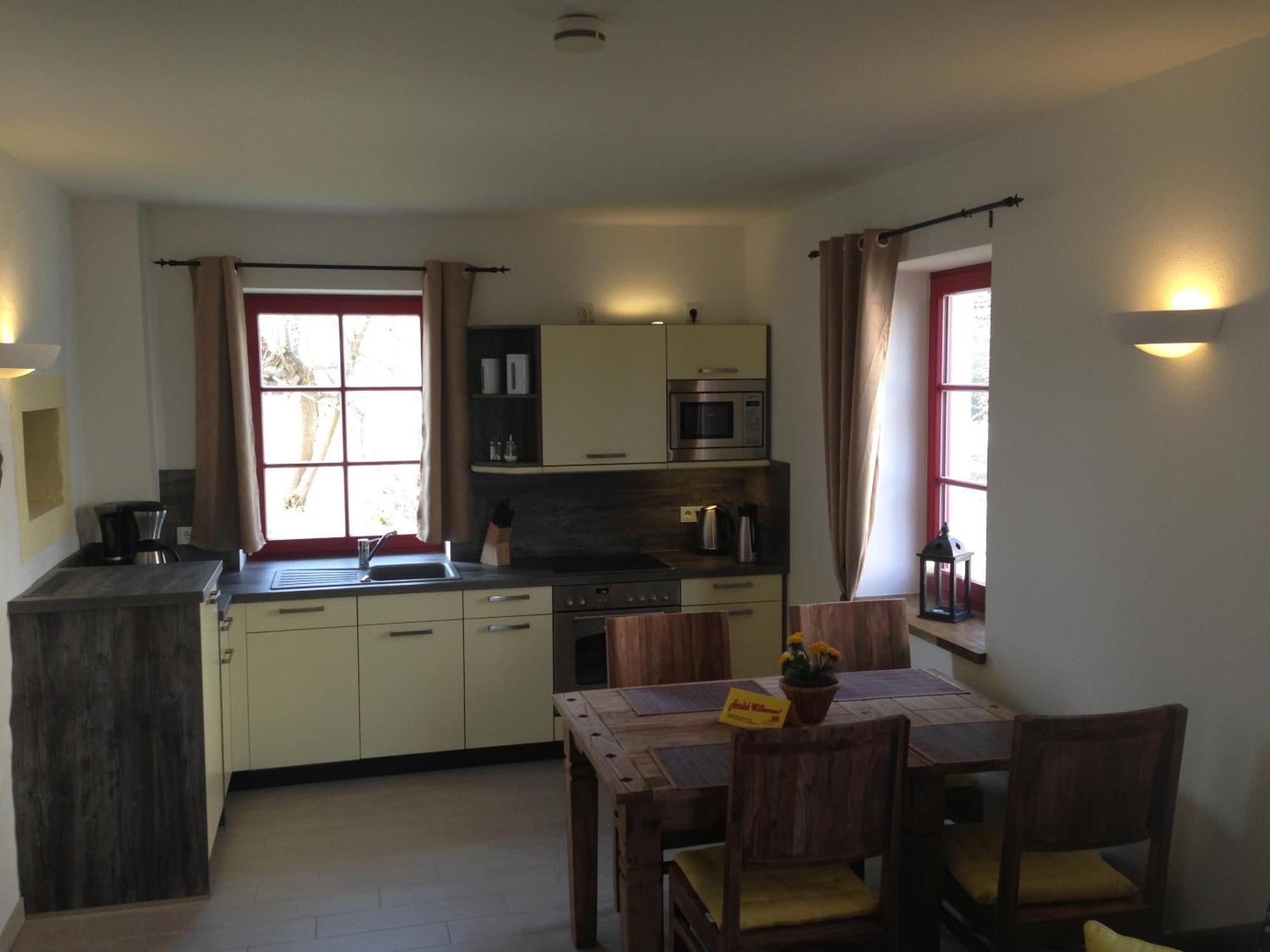 Zur Bergwiese 5 Sterne Appartementhaus Furstenau  エクステリア 写真