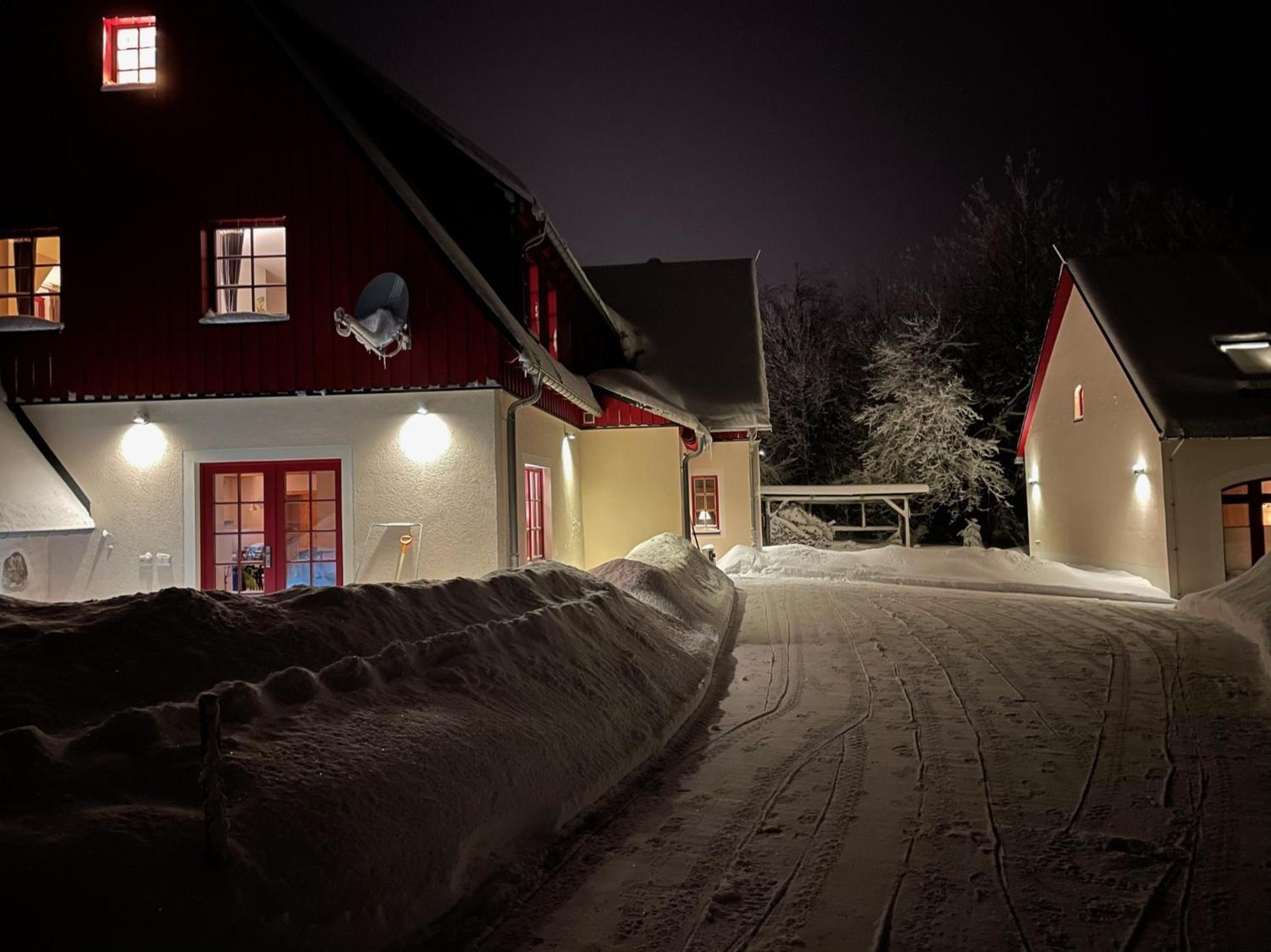 Zur Bergwiese 5 Sterne Appartementhaus Furstenau  エクステリア 写真